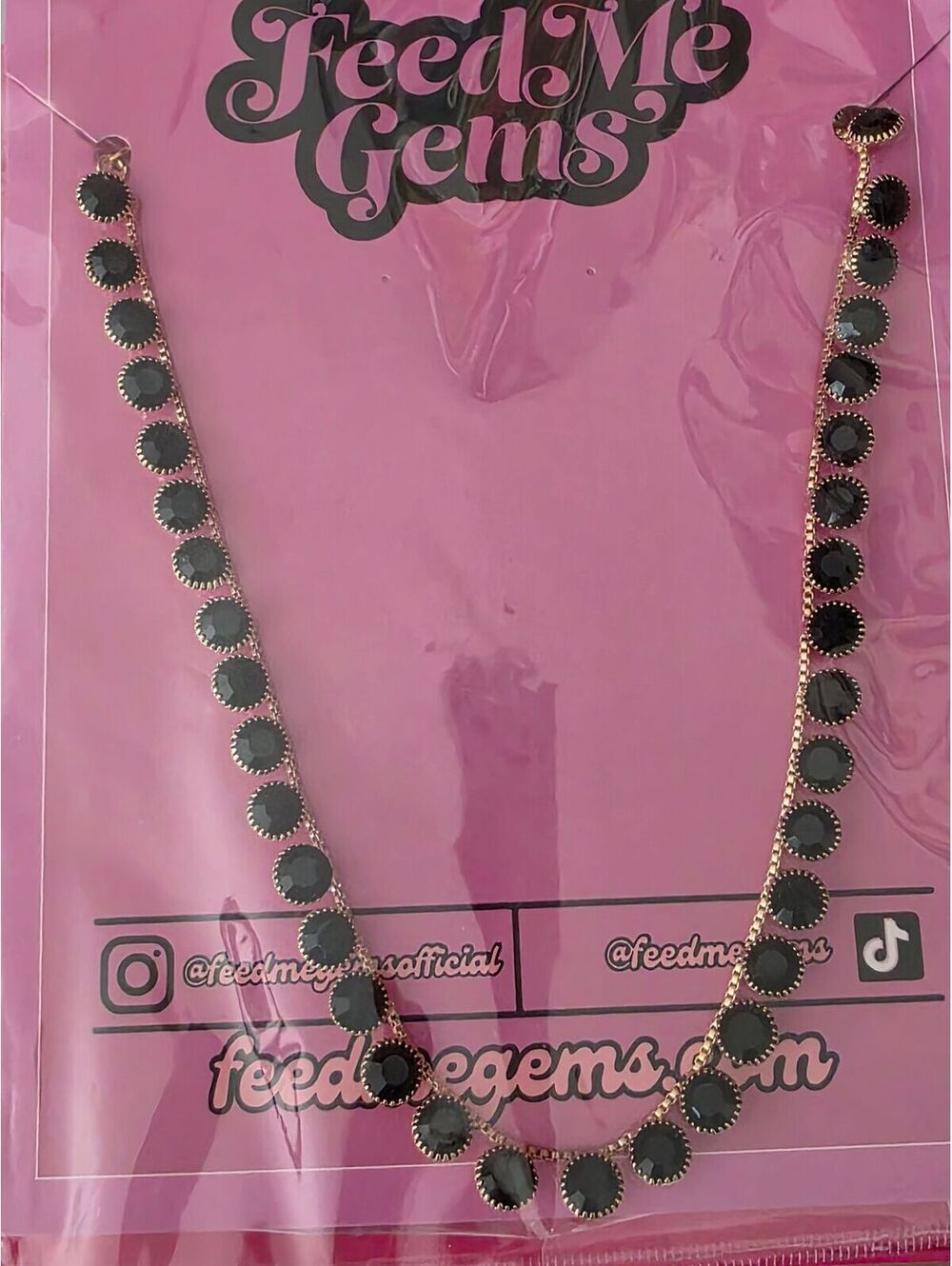 21.FEEDMEGEMS NECKLACE